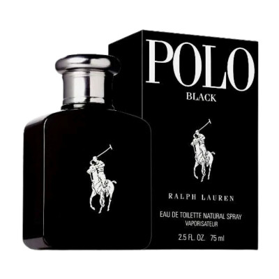Profumo Uomo Ralph Lauren EDT Polo Black (75 ml)