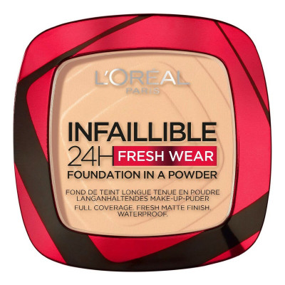 Base per il Trucco in Polvere Infallible 24h Fresh Wear LOreal Make Up AA186801 (9 g)