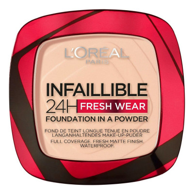 Base per il Trucco in Polvere Infallible 24h Fresh Wear LOreal Make Up AA187501 (9 g)