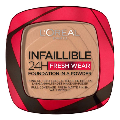 Base per il Trucco in Polvere LOreal Make Up Infallible 24H Fresh Wear (9 g)