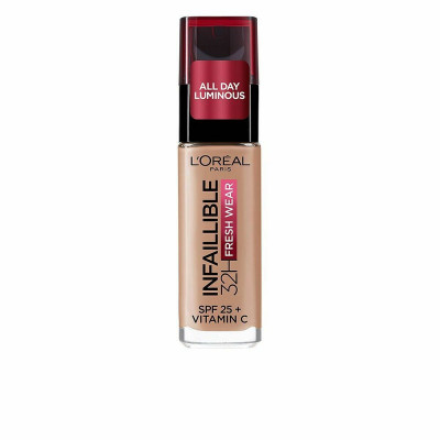 Base Cremosa per il Trucco LOreal Make Up Infaillible Fresh Wear H Nº 225 Spf 25 30 ml