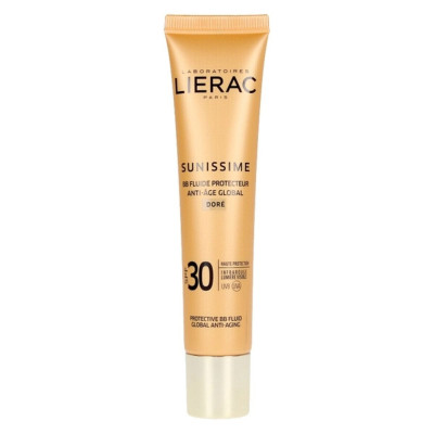 Crema Idratante con Colore Lierac Sunissime BB SPF 30 Doré (40 ml)