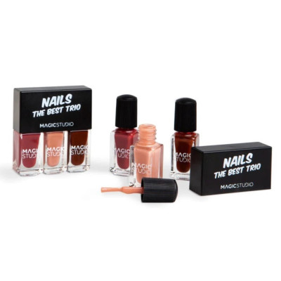 Set da Trucco Magic Studio Nails The Best Trio smalto 3 Pezzi