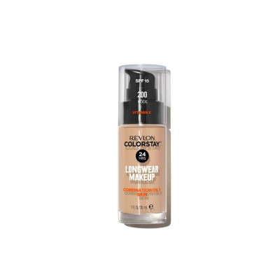 Base Cremosa per il Trucco Revlon ColorStay Nº 200 Nude 30 ml (Ricondizionati A)