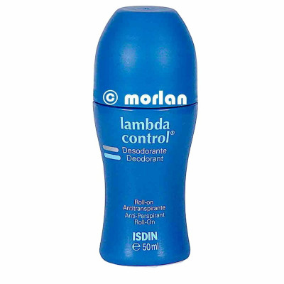 Deodorante Roll-on Isdin Lambda Control 2 Unità 50 ml