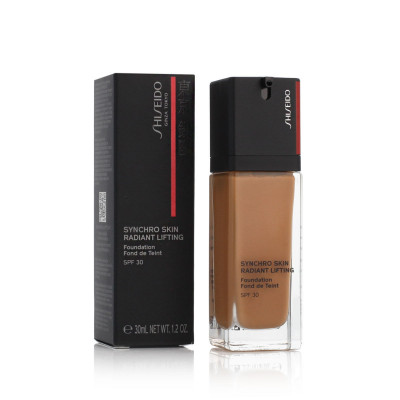 Base per Trucco Fluida Shiseido Synchro Skin Radiant Lifting Nº 420 Bronze Spf 30 30 ml