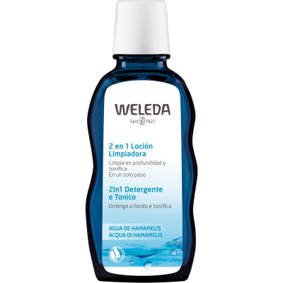 Lozione Viso Weleda Agua de Hamamelis Detergente 2 in 1 (100 ml)