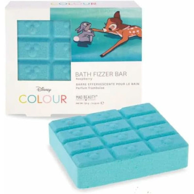 Effervescente Mad Beauty Bath Fizzer Bar Lampone Bomba da Bagno