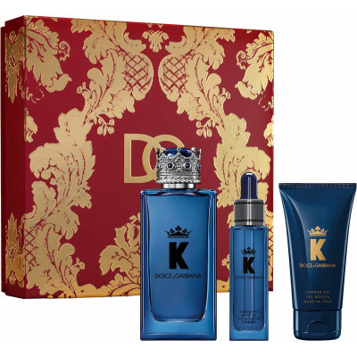 Cofanetto Profumo Uomo Dolce  Gabbana EDP King 3 Pezzi