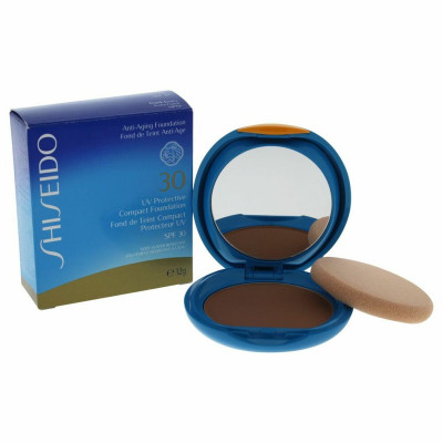 Base per il Trucco in Polvere UV Protective Compact Shiseido Dark Ivory (12 g)