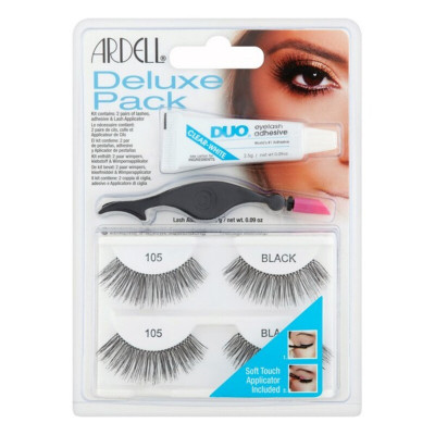 Ciglia Finte Deluxe Ardell Kit Deluxe Pack Duo (6 pcs) Nº 110