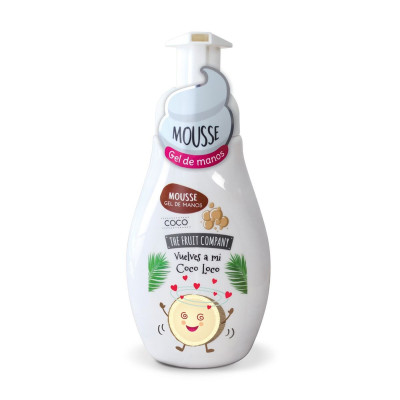 Sapone per le Mani The Fruit Company Mousse Cocco (250 ml)