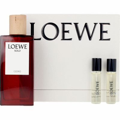 Cofanetto Profumo Uomo Loewe Solo loewe cedro 3 Pezzi