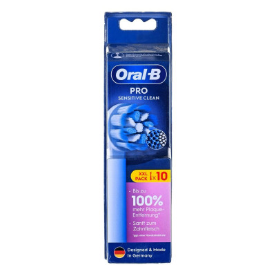 Testina di Ricambio Braun Oral-B Pro Sensitive 10 Unità Bianco