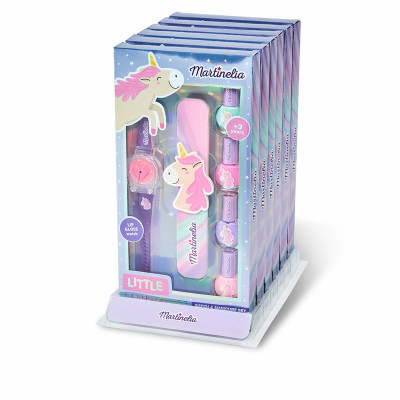 Set di Trucchi per Bambini Martinelia Little Unicorn Manicure 6 Pezzi