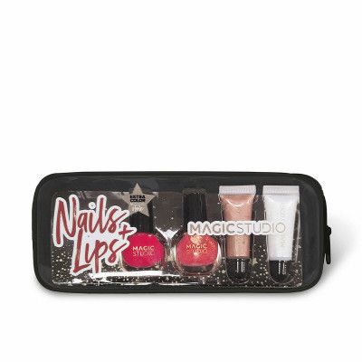 Set da Trucco Magic Studio Nails  Lips 5 Pezzi