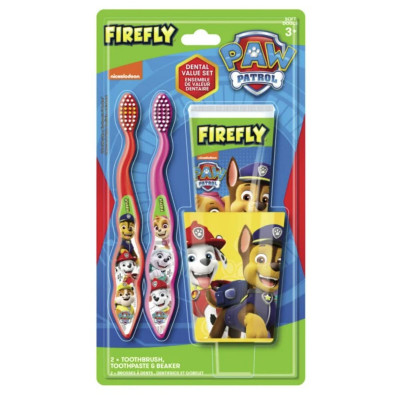 Set per lIgiene Personale per Bambini The Paw Patrol Firefly 3 Pezzi