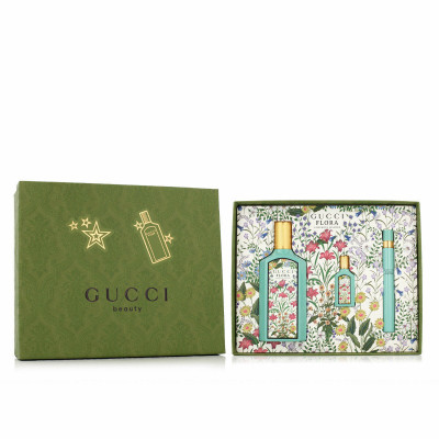 Cofanetto Profumo Donna Gucci EDP Flora Gorgeous Jasmine 3 Pezzi