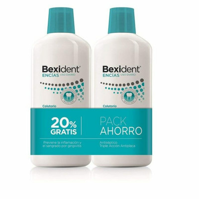 Colluttorio Isdin Bexident 2 x 500 ml Uso quotidiano Gengive Sane