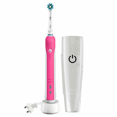 Spazzolino da Denti Elettrico Oral-B Pro 750 3D Rosa