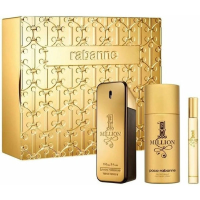 Cofanetto Profumo Uomo Paco Rabanne 1 Million 3 Pezzi