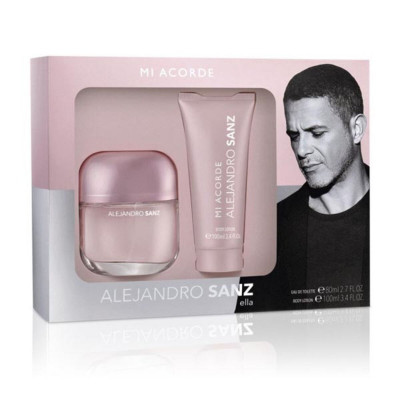 Cofanetto Profumo Donna Mi Acorde Alejandro Sanz (2 pcs) (2 pcs)