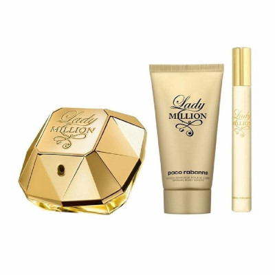 Cofanetto Profumo Donna Paco Rabanne Lady Million Fabulous (3 pcs)