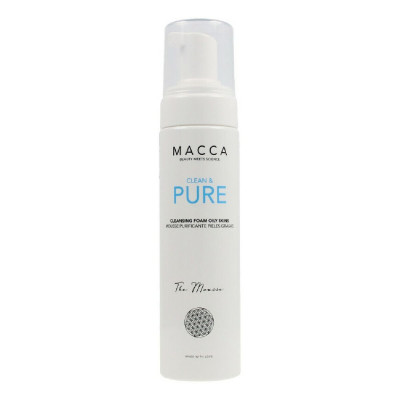 Mousse Detergente Clean  Pure Macca Pelle Grassa (200 ml)