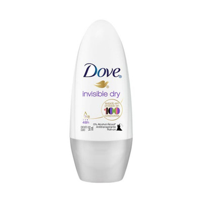 Deodorante Rollo-On Invisibile e Anti-macchia 48h Dove (50 ml)
