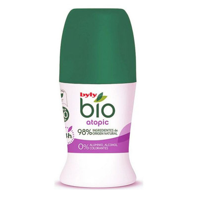 Deodorante Roll-on BIO NATURAL 0% ATOPIC Byly (50 ml)