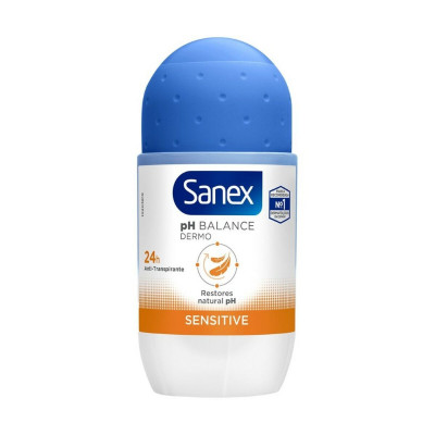 Deodorante Roll-on Sanex Sensitive (45 ml)
