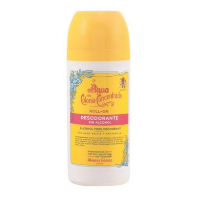 Deodorante Roll-on Agua de Colonia Concentrada Alvarez Gomez (75 ml)