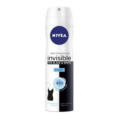Deodorante Spray Black  White Invisible Fresh Nivea (200 ml)