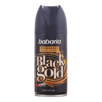 Deodorante Spray Men Black Gold Babaria (150 ml)