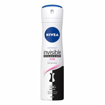 Deodorante Balck  White Invisible Nivea (200 ml)