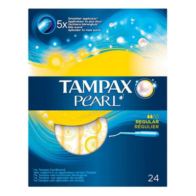 Pacco di Assorbenti interni Pearl Regular Tampax (24 uds)