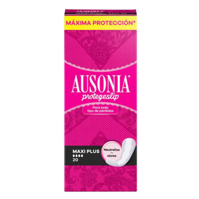 Salvaslip Maxi Plus Ausonia (20 uds)