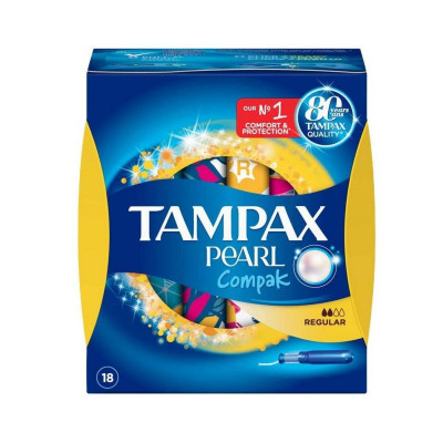 Assorbenti Interni Regolari Pearl Compak Tampax (16 uds)