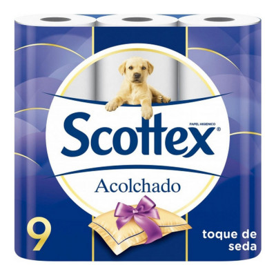 Carta Igienica Scottex Trapunta (9 uds)
