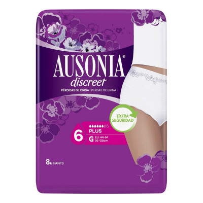 Assorbenti da incontinenza Ausonia Discreet Mare (8 uds)