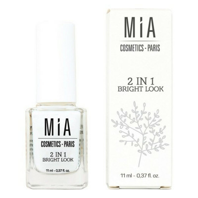 Sbiancante per Unghie 2 in 1 Bright Look Mia Cosmetics Paris (11 ml)