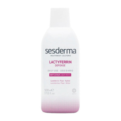 Colluttorio Lactyferrin Defense Mint Sesderma (500 ml)