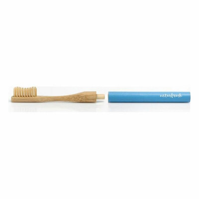 Spazzolino da Denti Headless Naturbrush Azzurro (1 Pezzi)