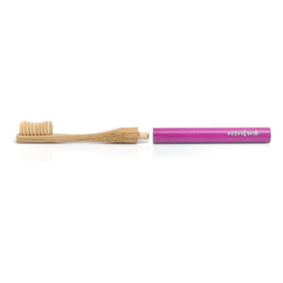 Spazzolino da Denti Headless Naturbrush Rosa