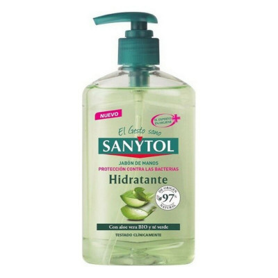 Sapone Liquido Mani con Dosatore Antibacterias Sanytol (250 ml)