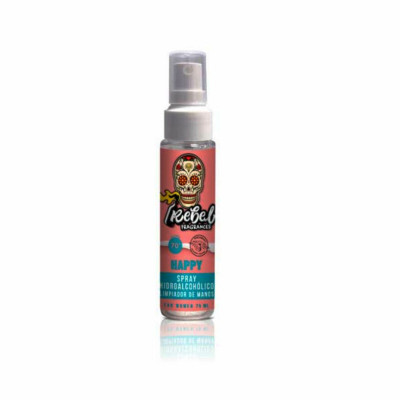 Lozione Igienizzante per Mani Rebel Happy Spray (75 ml)