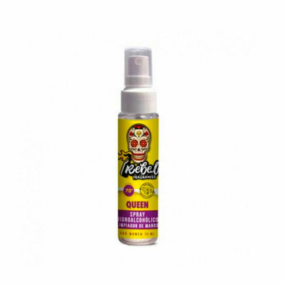 Lozione Igienizzante per Mani Rebel Queen Spray (75 ml)