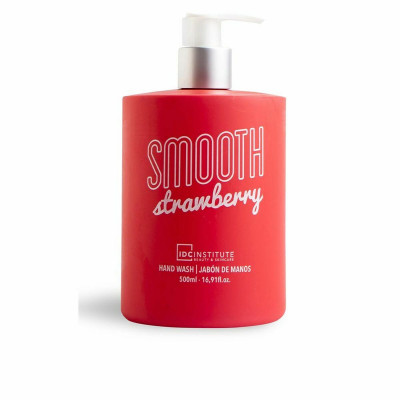 Sapone Liquido Mani con Dosatore IDC Institute Smooth Fragola (500 ml)