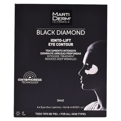 Cerotti Antirughe per il Contorno Occhi Black Diamond Martiderm (4 pcs)