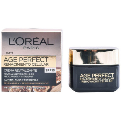 Crema Giorno Nutritiva Age Perfect LOreal Make Up Spf 15 (50 ml)